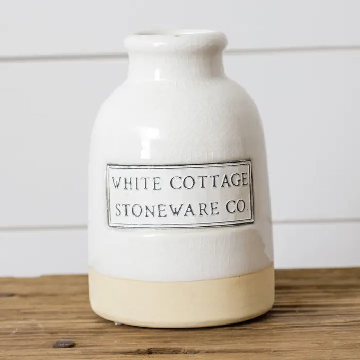 Vaso in Ceramica “White Cottage Stoneware”
