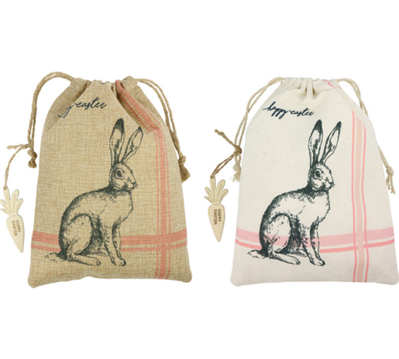 Sacchetto happy easter set di 2 - Arredo Casa da Sogno
