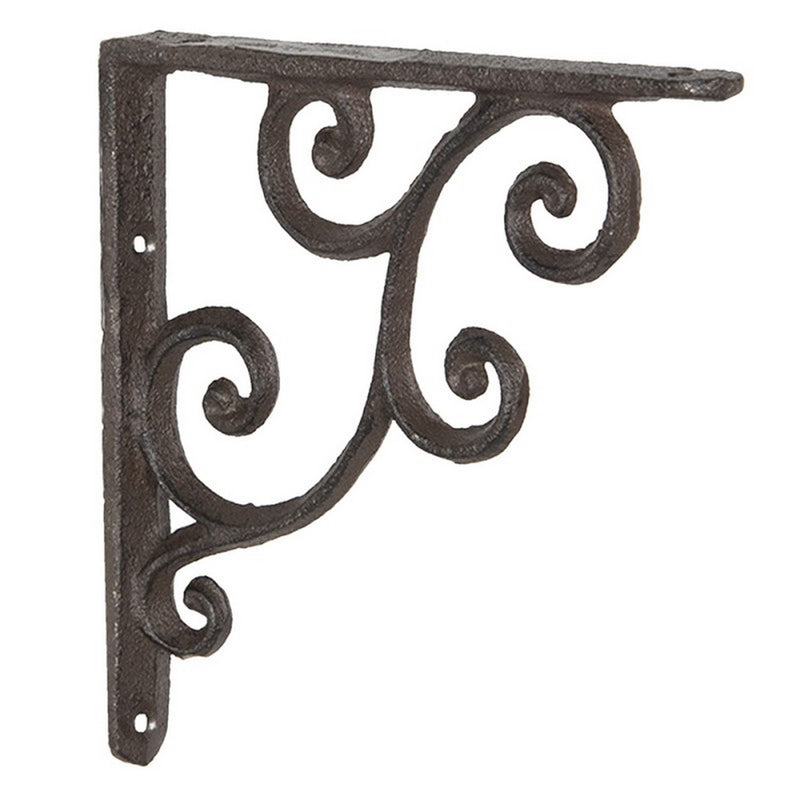 Reggimensola 2x14x14 cm marrone ferro - Arredo Casa da Sogno