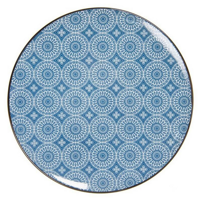 Piatto da cena 6cefp0044 ø 26 cm blu ceramica