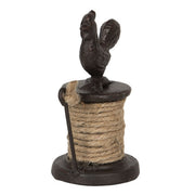 Porta gomitolo gallo 6y3804 9*7*13 cm marrone - Arredo Casa da Sogno