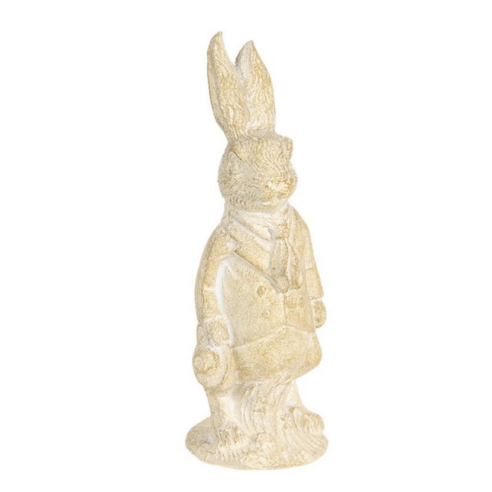 Statua decorativa coniglio in resina piccolo 11 cm