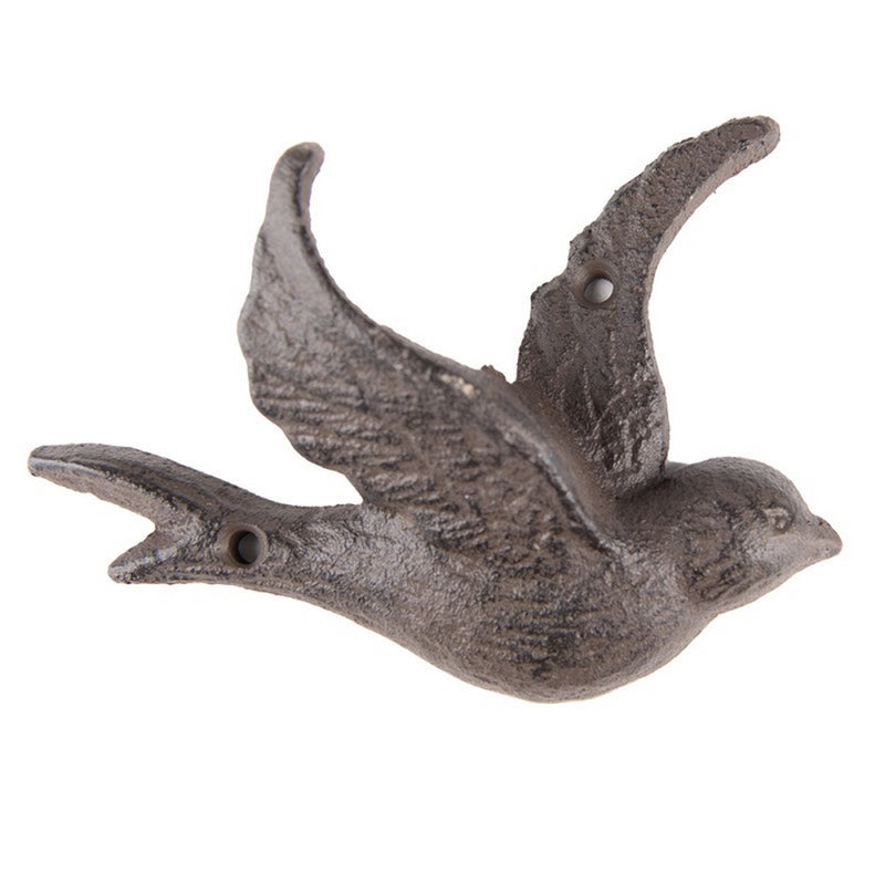 Gancio appendiabiti uccello 14x4x10 cm - Arredo Casa da Sogno