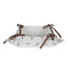 Cestino del pane in cotone bunnies in love 35x35x8 - Arredo Casa da Sogno