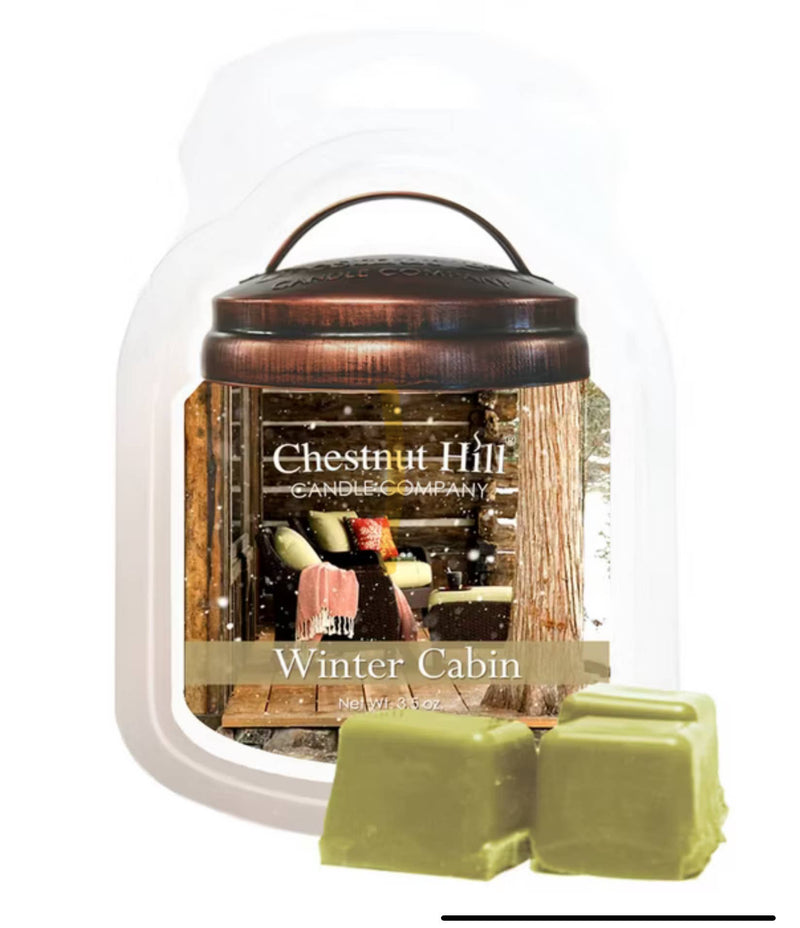 Cera Profumata Winter Cabin Chestnut Hill Candle