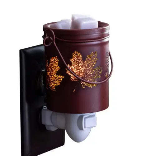 Lampada Scaldacera Elettrica da Presa Fall Leaves – Candle Warmers®