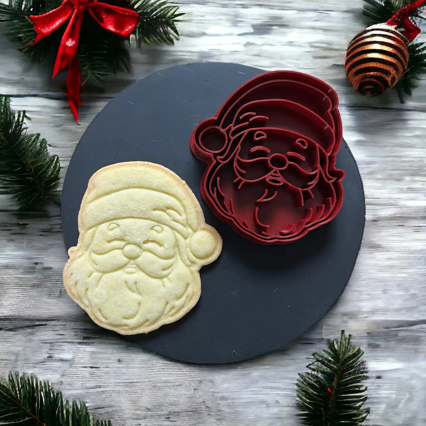 Tagliabiscotti Babbo Natale