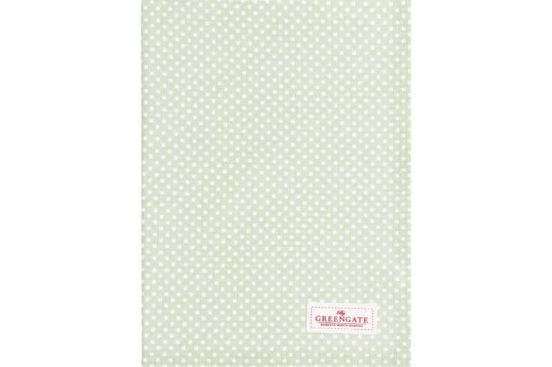 Strofinaccio Dotty Pale Green 50x70 cm – 100% Cotone GreenGate