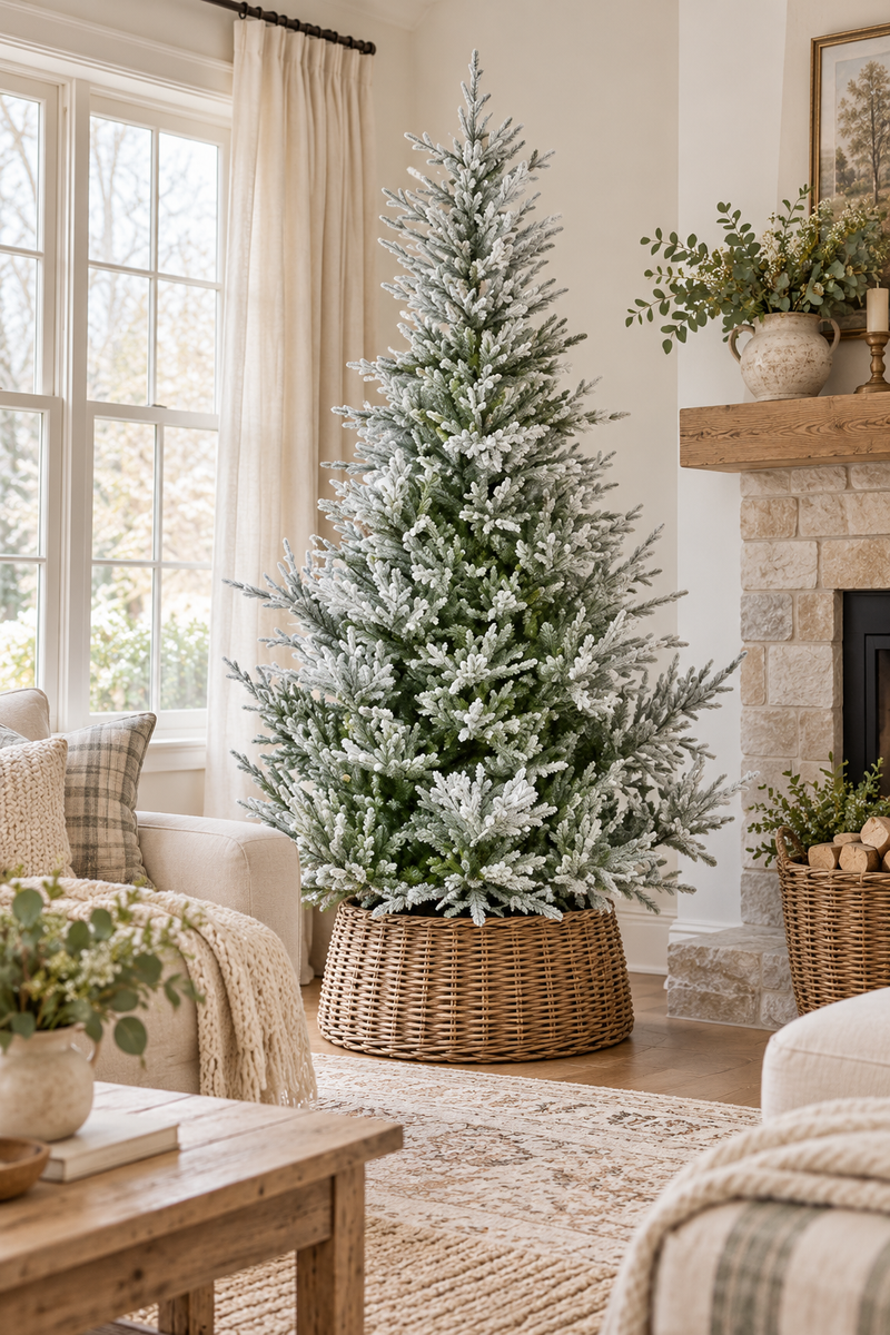 Albero di Natale Innevato Norway Spruce H 240 cm