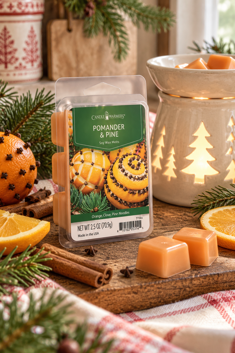 Cera profumata 70 g Pomander e pine  Candle warmers