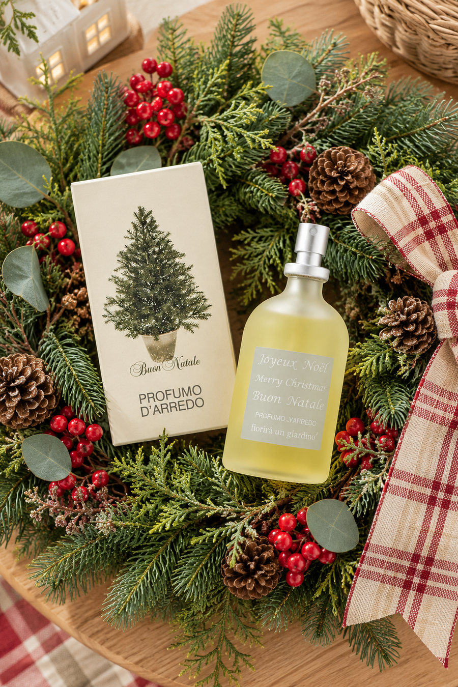 Profumo d’Arredo Buon Natale Abete 110 ml - Fiorirà un giardino