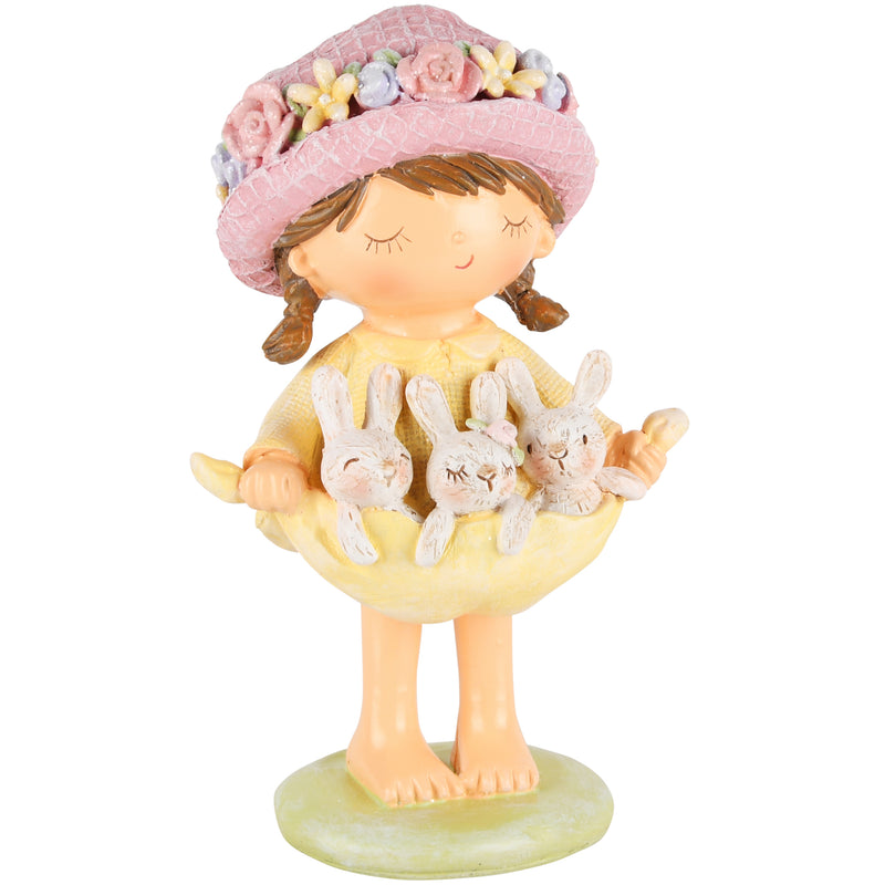 Statue décorative fille