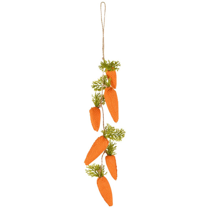 Decorazione Pasquale con Carote da Appendere 43 cm