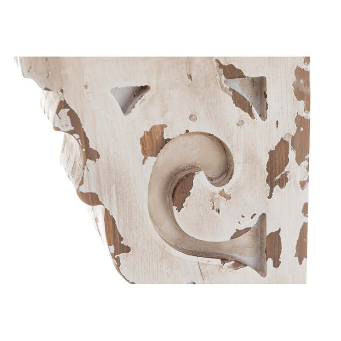 Mensola da Parete in Legno 20x15x8 cm Effetto Decapato – Blanc Mariclò