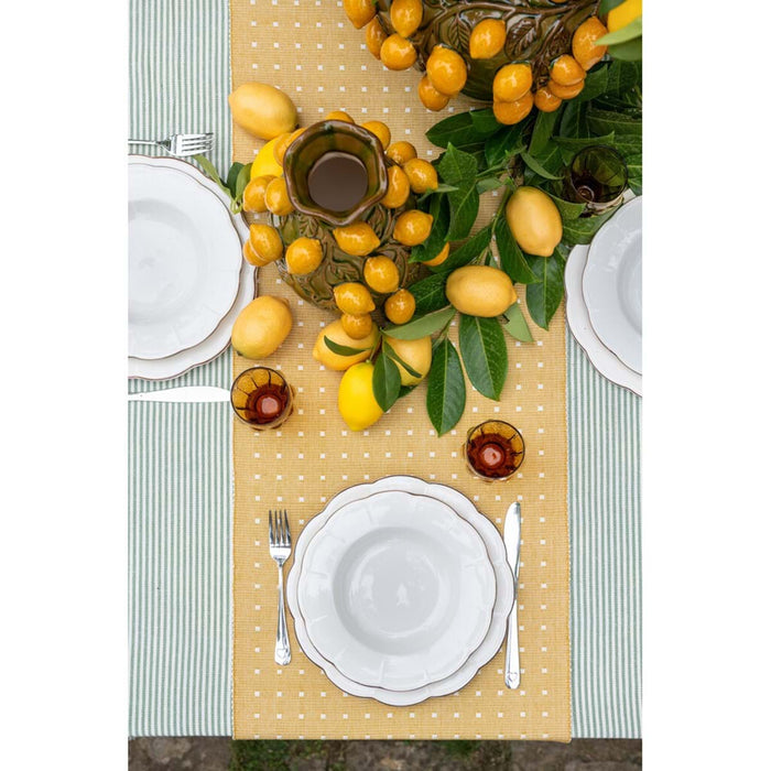 Tovaglietta Taormina Blanc Mariclò