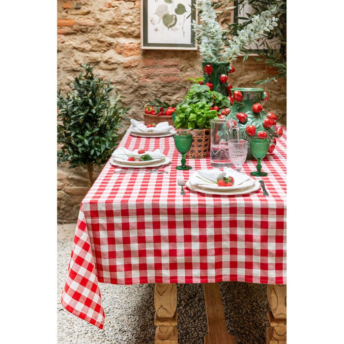 Nappe Petit déjeuner sur l'herbe Blanc Mariclò