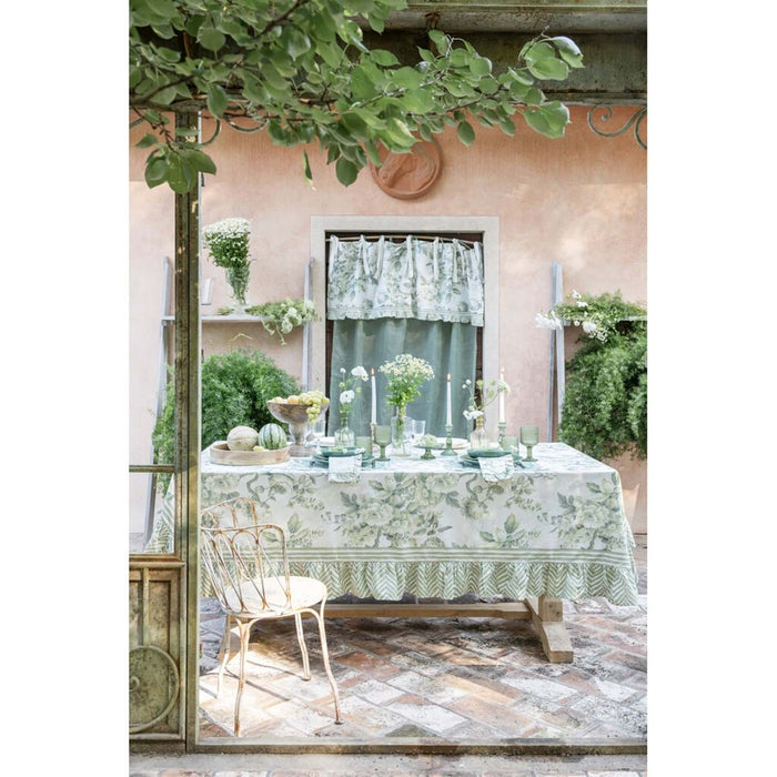 Nappe L'Herboriste avec Gala 180×310 cm Blanc Mariclò