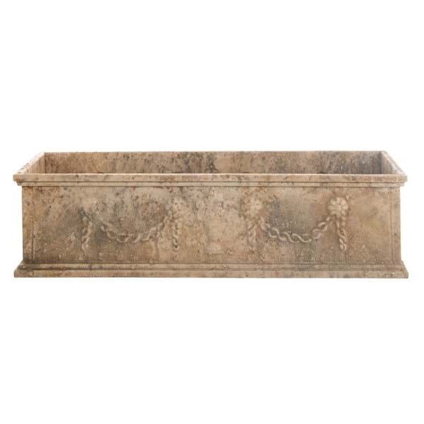 Portapiante Metallo 60 cm Blanc Mariclò