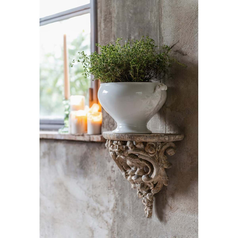 Mensola Decorativa Antiqua Domus Blanc Mariclò 30 cm