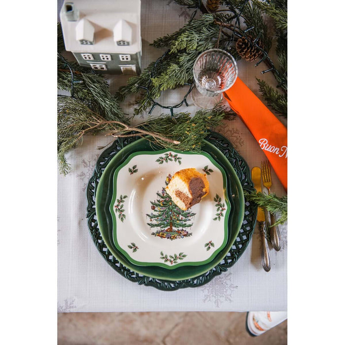 Piatto Abie Natalis Blanc Mariclò