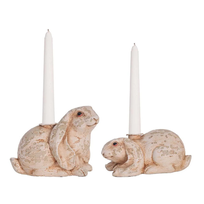 Portacandela Coniglio Blanc Mariclò