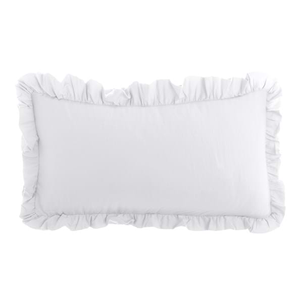 Set 2 Federe Gala Acquerello Blanc Mariclò in Microfibra Bianca 50x80 cm