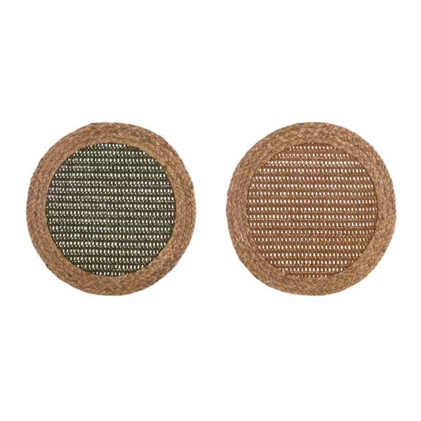 Sottopiatto in raffia Blanc Mariclò