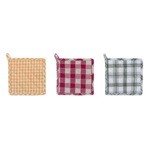 Presina Cucina Country Chic 20x20 cm in Cotone – Collezione Osteria Chic Blanc Mariclò