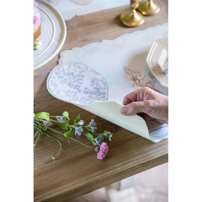 Tovaglietta in vinile Rococo Blanc Mariclò