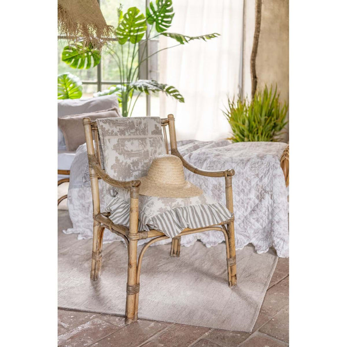 Copriletto Toile Naturale Blanc Mariclò