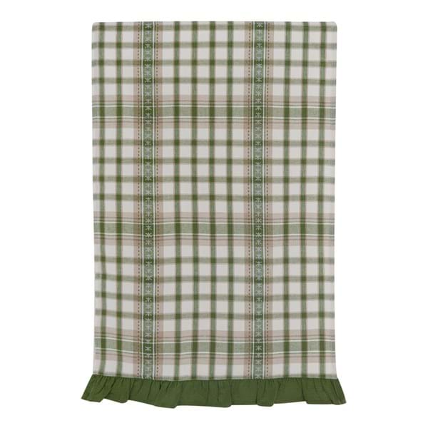 Canovaccio Cucina Foresta Nobile Blanc Mariclò con Gala Verde