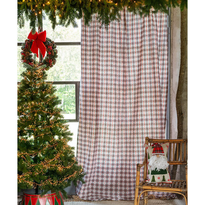 Tenda Blanc Mariclò Collezione Rifugio di Natale 150x300 cm in Cotone