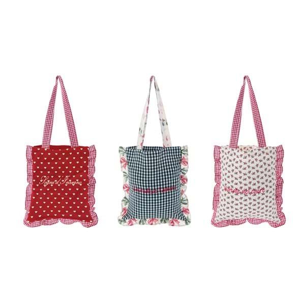 Borsa Shopping Blanc MariClo con Ricamo