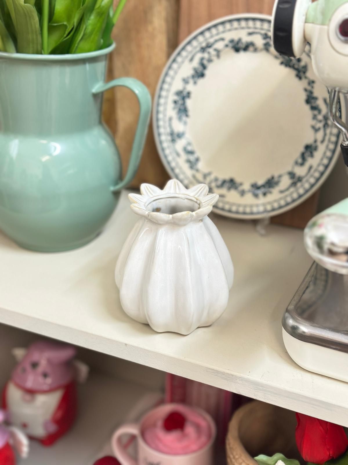 Vaso bocciolo in ceramica