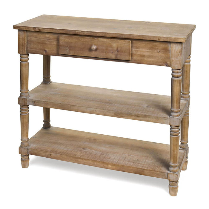 Consolle Shabby Legno Naturale 98×91 cm