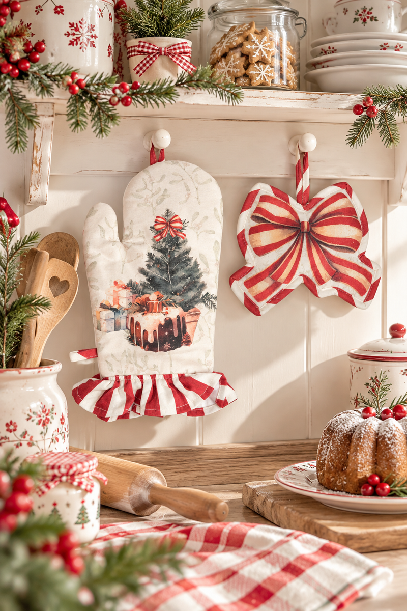 Set Guanto e Presina Christmas Day – Lovely Shabby