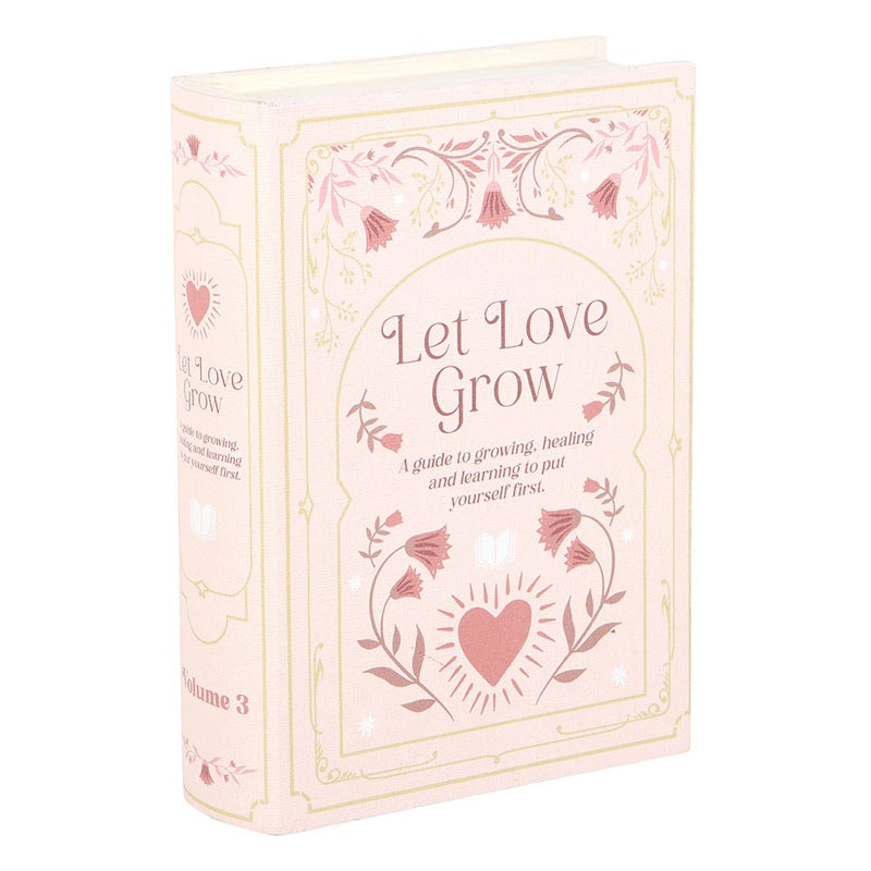 Scatola a forma di Libro Let Love Grow