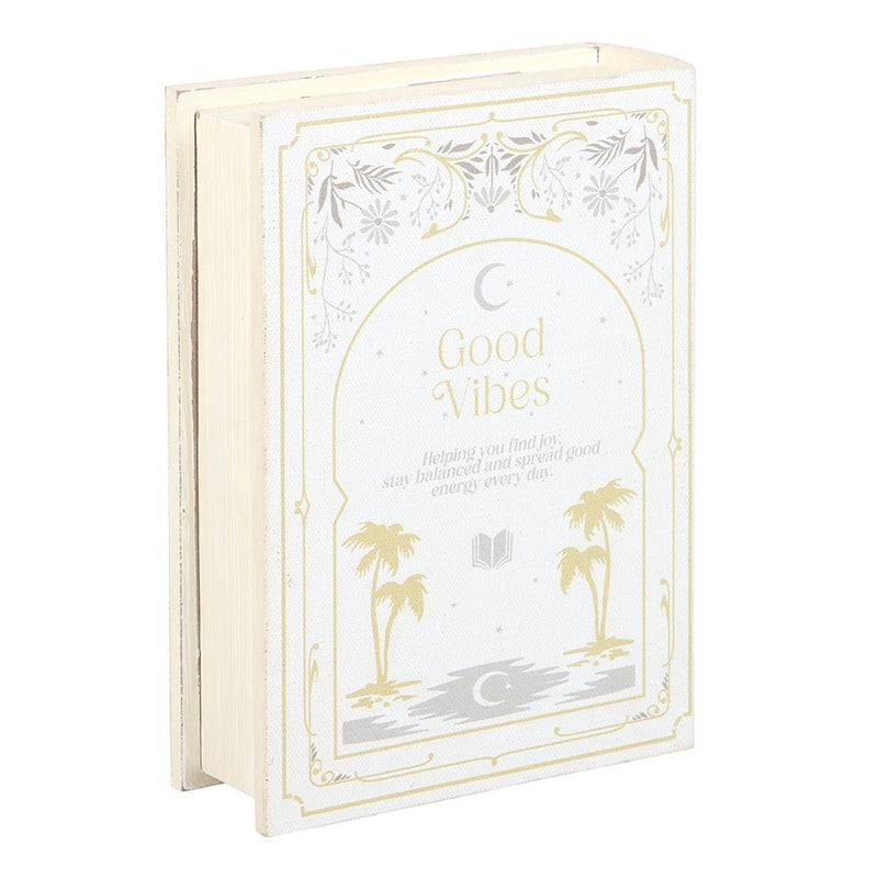 Scatola a forma di Libro Good Vibes