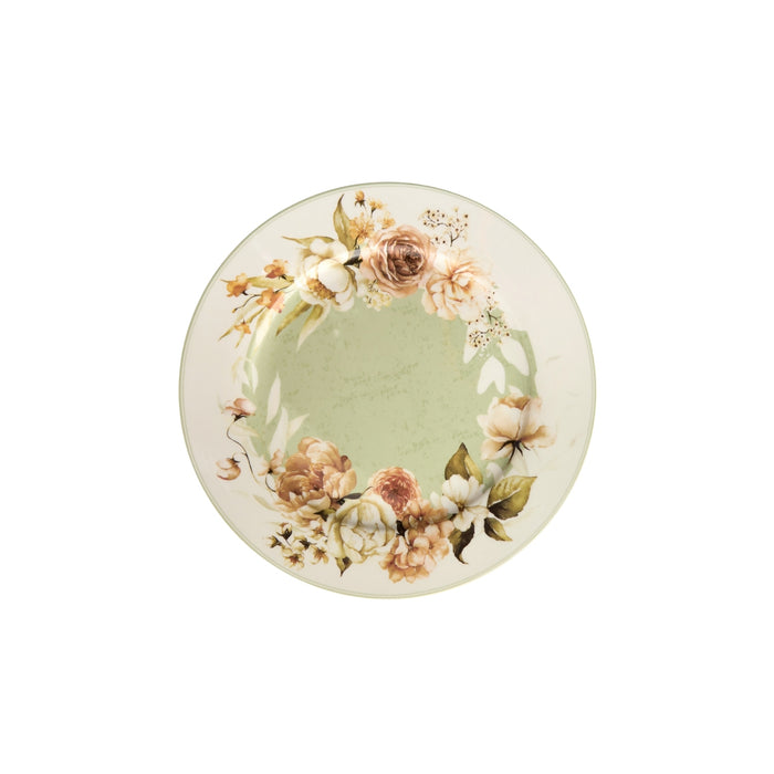 Service de table 6 couverts Jardin de Fleurs Nuages ​​de tissu