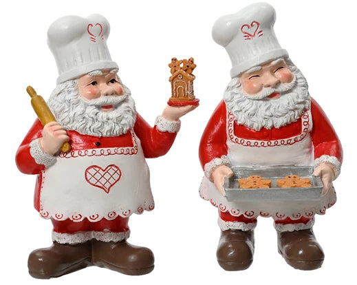 Babbo Natale in poliresina Bakery