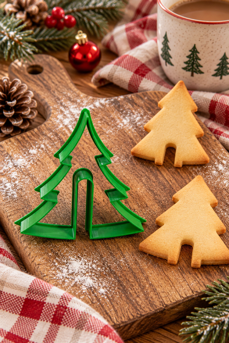 Tagliabiscotti Albero per tazza – Natale