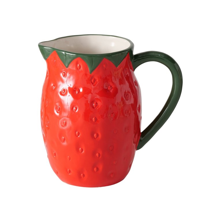 Boltze Strawberry Pitcher