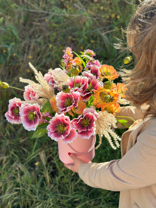 Bouquet in scatola