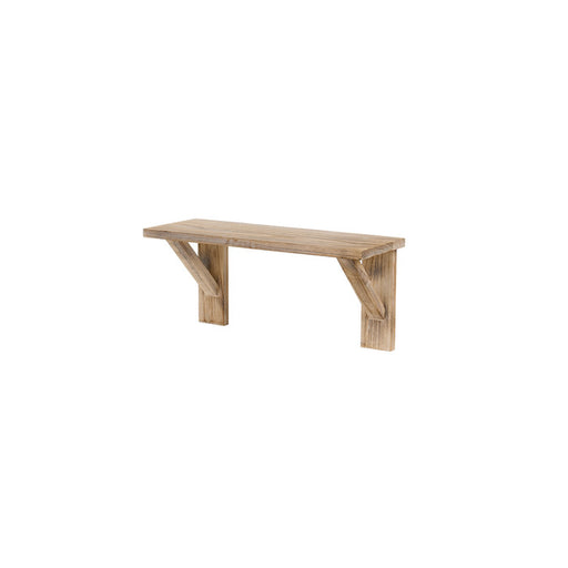 Mensola in legno riciclato  45X16X20 cm - Arredo Casa da Sogno