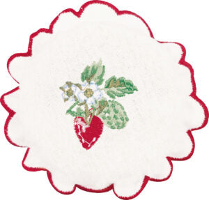 Copribarattolo marmellata GreenGate Berry White Ø14 cm