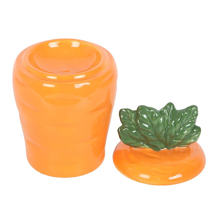 Bruciatore di Essenze a Forma di Carota in Ceramica – 16 cm