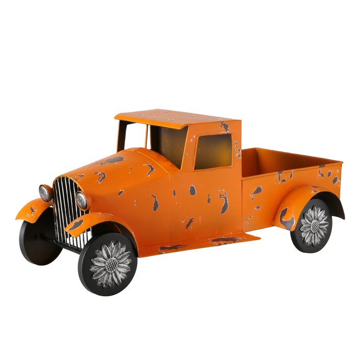 Boltze Orange Metal Van