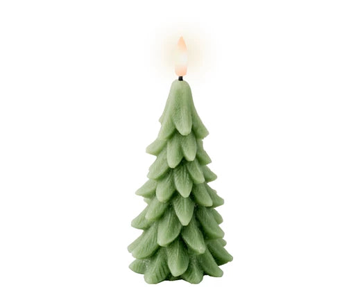 Candela albero verde a led