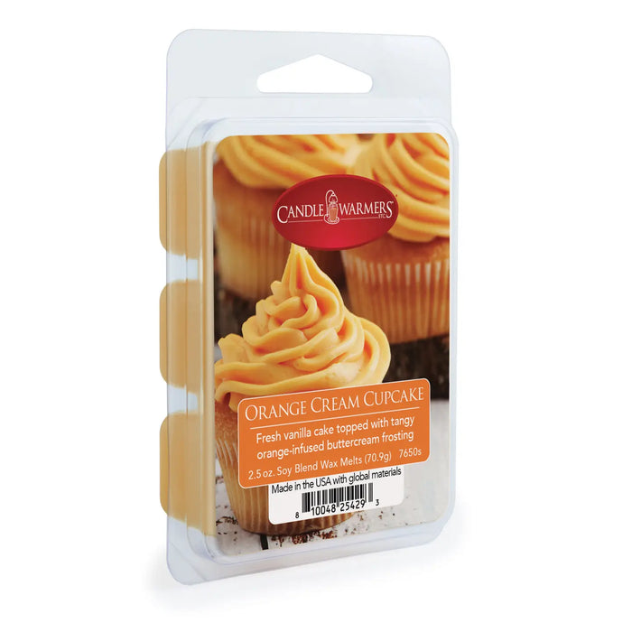 Cera profumata 70 g Orange cream Cupcake  Candle warmers