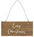 Cartello In Legno Cosy Christmas - Arredo Casa da Sogno